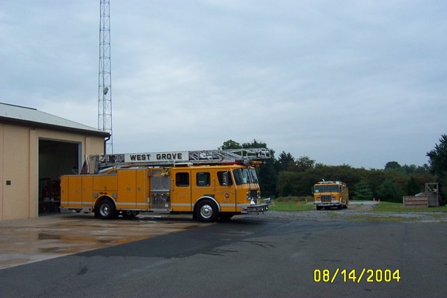 Ladder 22 at Station 12 Open House