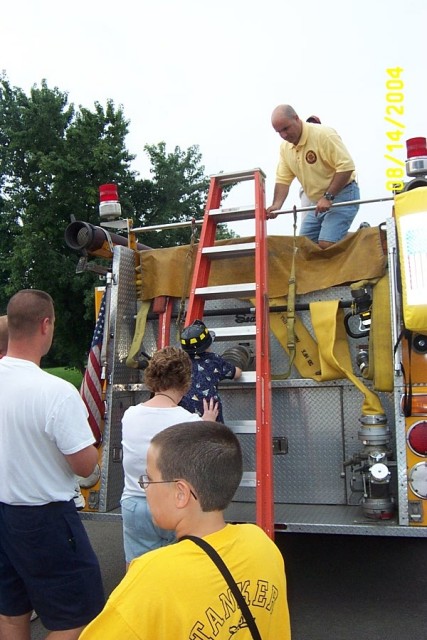 Fire Truck Rides at Station 12 Open House