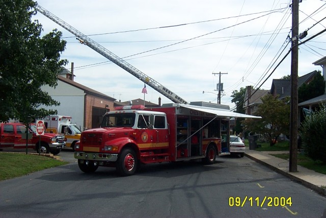 Chester County Haz Mat Unit at WGFC Open House
