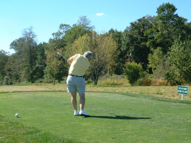 Bill Wohl at the Second Annual West Grove Fire Company Golf Outing.