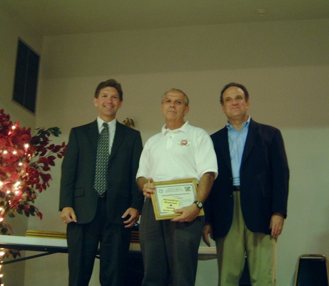 Dan Eichinger, recipient of a Chester County &quot;Clinical Save Commendation&quot;. Award given when CPR and/or AED saves a life.