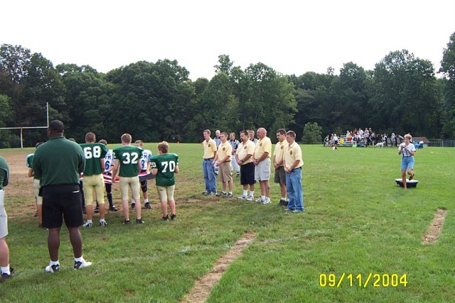 Assumption BVM Football 9-11 Ceremony