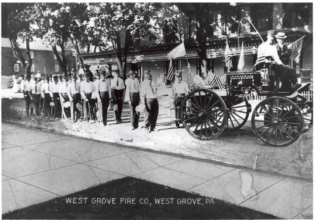 West Grove Fire Company Parade Ready