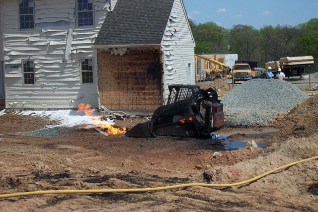 Propane Fire on Gouge Lane