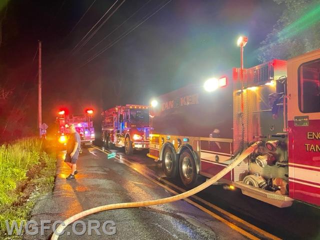 Tankers from Avondale, Cochranville, West Grove, Oxford and Hockessin were on scene. 