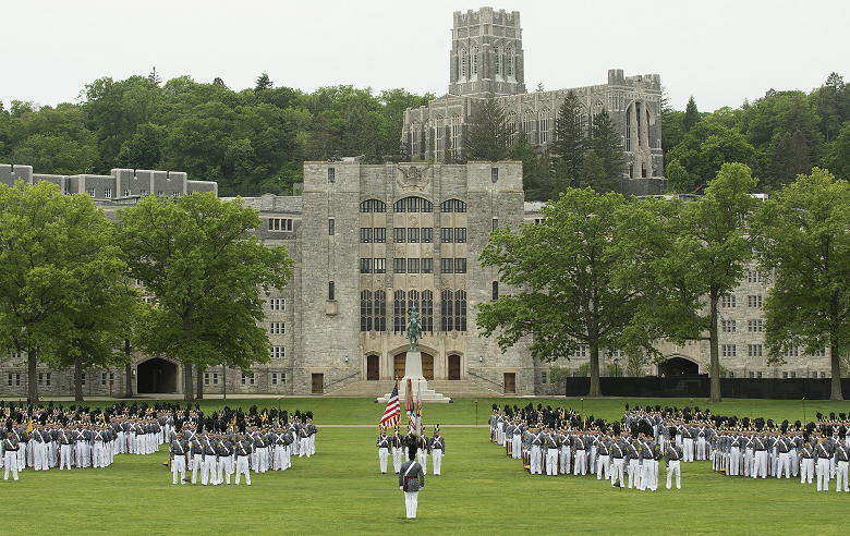 West Point in the US Army's military academy.