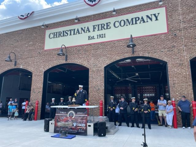 The Christiana Fire Company runs 16,000 emergency fire and EMS calls each year.  The new station was officially opened on Saturday, June 4. 