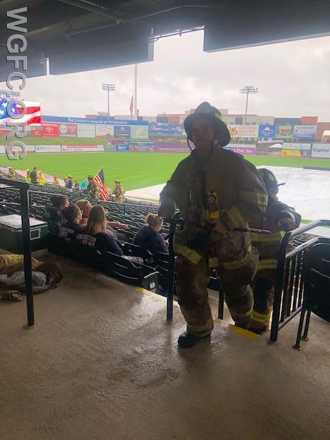 WGFC firefighters participated in the Annual 9-11 Memorial Stair Climb in Lancaster today in honor of the first responders lost on September 11th.