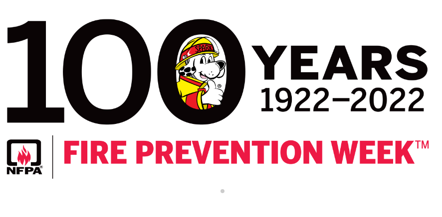 This is the 100th year that fire prevention programs are held in the United States. 