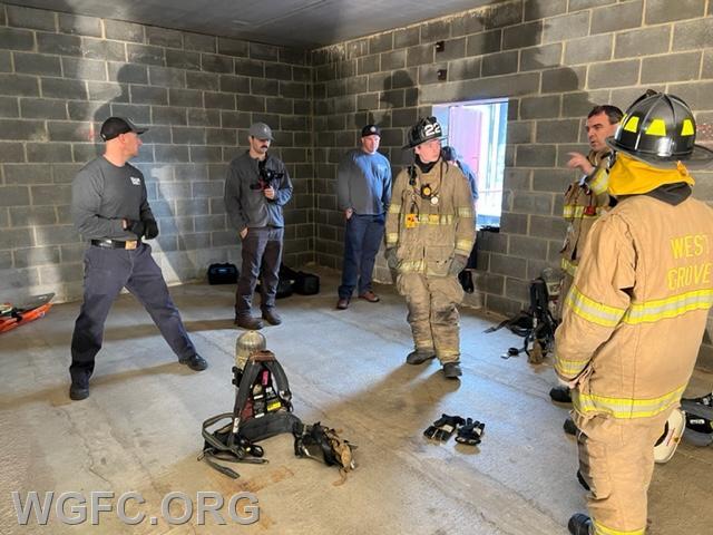 Hands on classes discussed firefighter survival techniques.