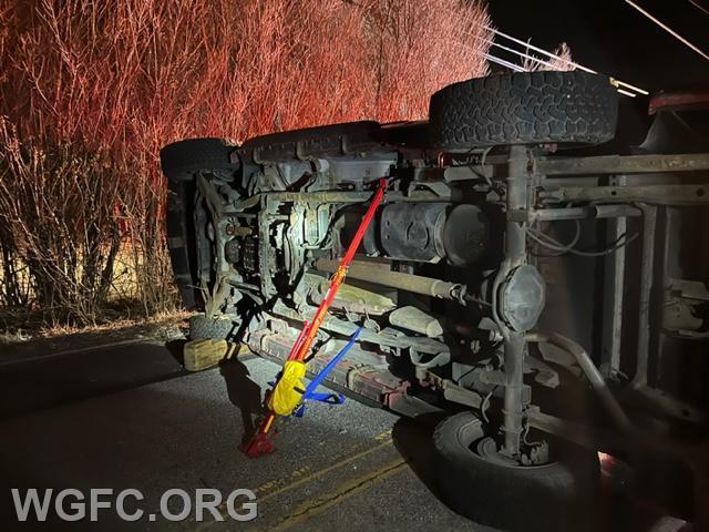 Rescue struts are used to stabilize vehicles at accident scenes. 