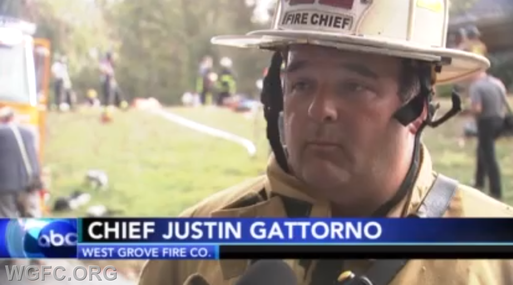 The WGFC celebrates the accomplishments of Fire Chief Justin Gattorno who served for five years over a successful tenure that ended in 2022.