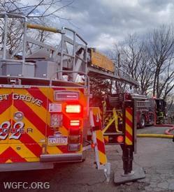 Ladder 22 and Engine 22-3 assisted Avondale at this working fire, one of 14 fire and seven EMS runs on Saturday for the WGFC. 
