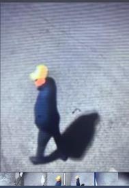 The Southern Chester County Police are asking for the public's assistance in helping to identify this person of interest seen in surveillance footage near two fires in West Grove Borough late Saturday night on Exchange Place and Evergreen Street. 