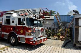 WGFC was dispatched to assist the Union Fire Co. of Oxford 21 on this commercial fire on Lower Oxford on Monday.