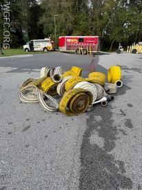 WGFC has completed annual testing of 16,000 feet of various size hose used for fighting fires and moving water.