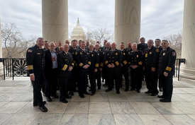 WGFC leaders joined with other PA firefighters during the recent "Breakfast on the Hill" to meet with elected representatives from PA in Washington, DC.