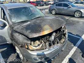 An engine compartment fire was handled by the WGFC in Penn Township.