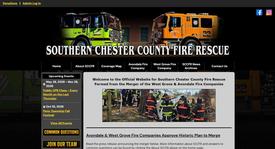 Southern Chester County Fire Rescue, formed from the coming merger of the West Grove & Avondale Fire Companies launched an informational website today:  www.SCCFR.org