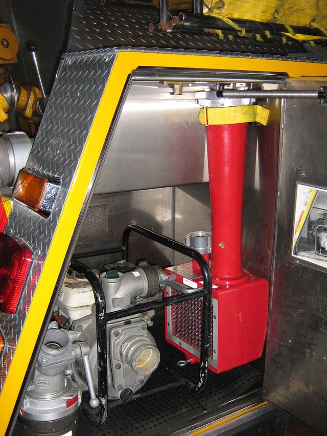 The new TurboDraft stored in place on Tanker 22.