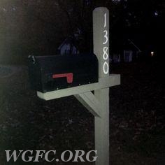 Clear snow and ice from address numbers.  Large reflective numbers are best -- on BOTH sides of the mailbox.